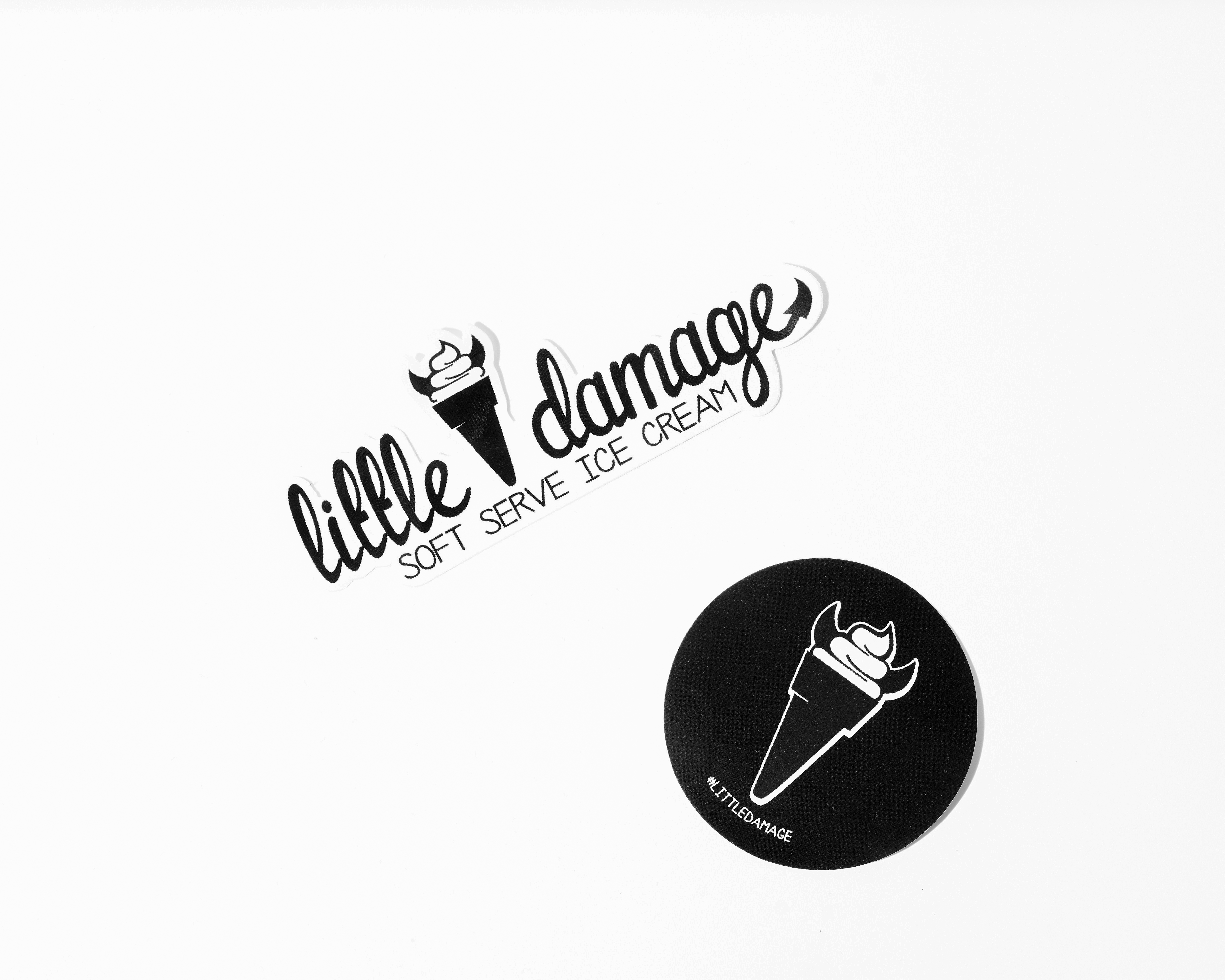 Little Damage Stickers